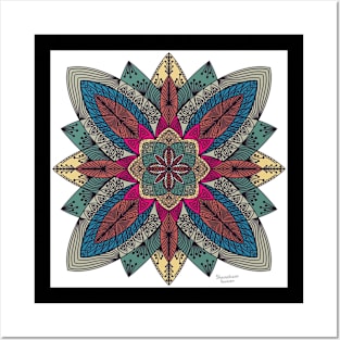 mandala teeshirts Posters and Art